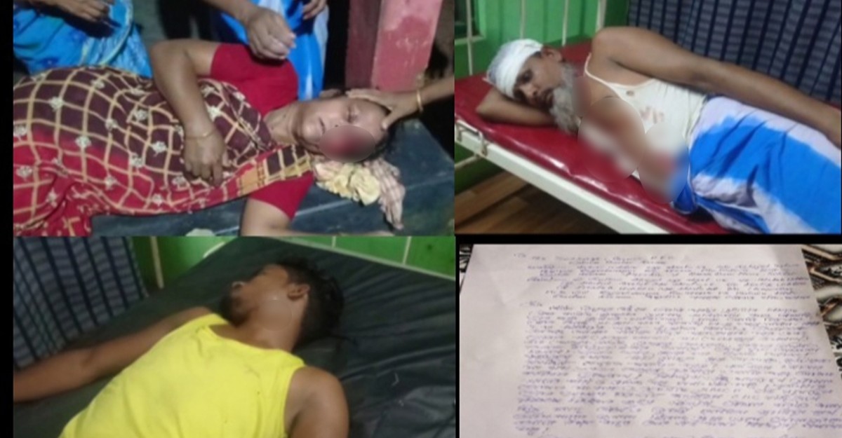 আসামে সাংবাদিকের পরিবারে ওপর হামলায় আহত ৬