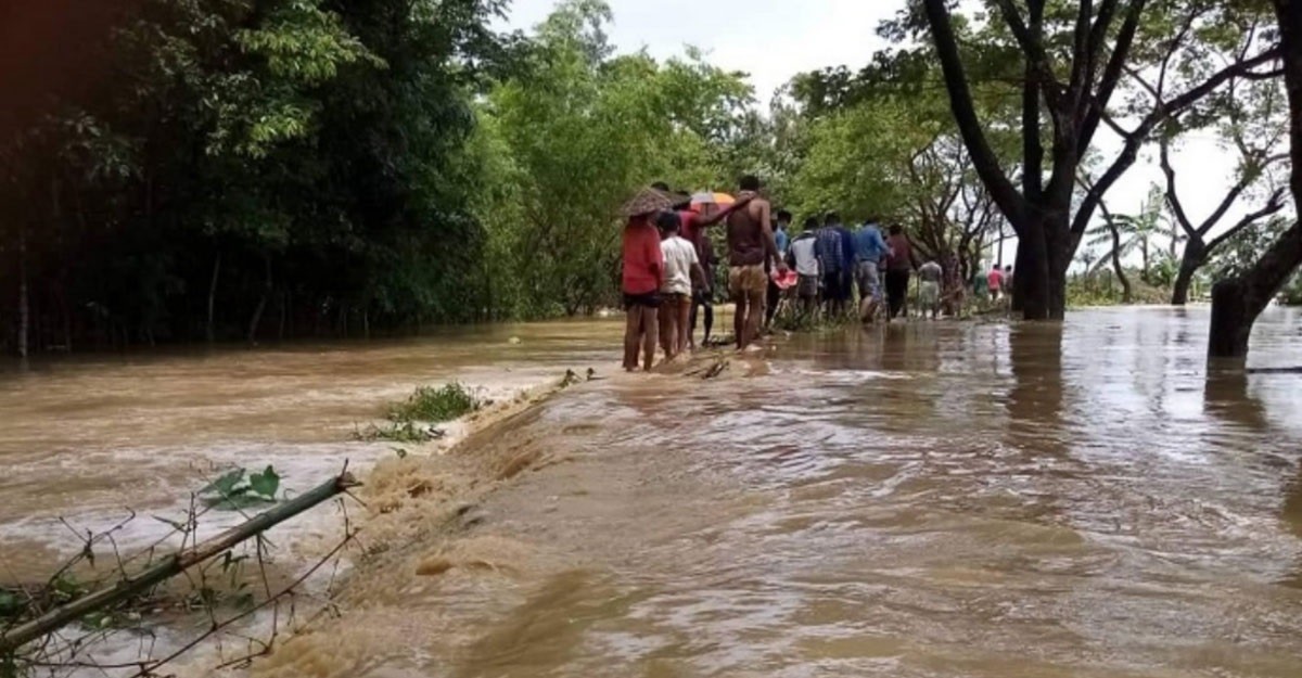 দ্রুত বাড়ছে সিলেটে নদ-নদীর পানি, বন্যার শঙ্কা
